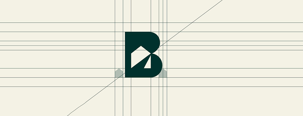 Letter B Logo Construction