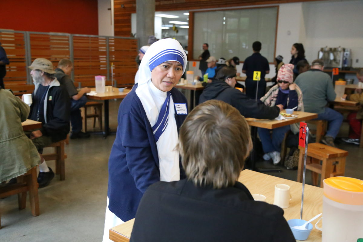 A Visit From Missionaries of Charity