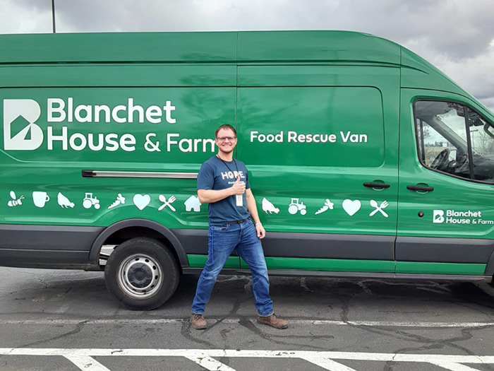 Sponsorship Food Rescue Van Blanchet House