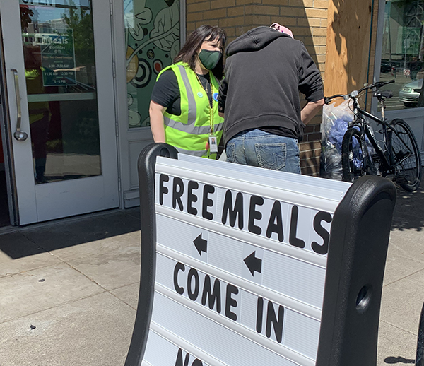 Free Meals Come in Hunger Action Month 600 x 518