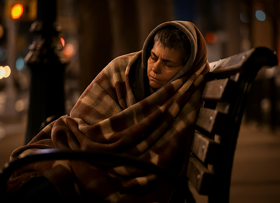 Why Homeless Women Can’t Sleep at Night