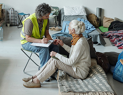 women's shelter portland older woman and peer support