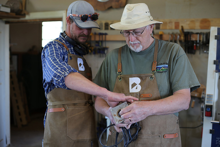Volunteer Spotlight: Ted Coonfield, Blanchet Farm Woodshop